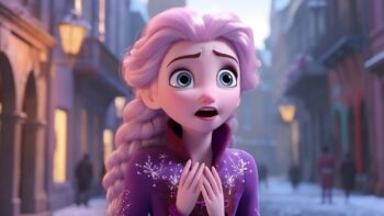 O Que Aconteceu Com o Cabelo de Elsa? | História Frozen Disney