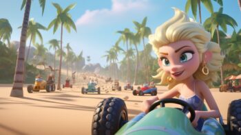 Princesas Kart: Em Busca da Coroa do Kart | Moana, Elsa, Rapunzel, Mulan e Branca de Neve