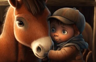 Tico, o Cavalo Amigo das Crianças