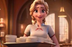 De Rainha a Garçonete: A Inacreditável Transformação de Elsa de Frozen