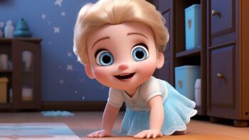 Elsa Baby Descobre a Coragem Brilhante | Aventura Mágica de Frozen Enfrentando Medos e Emoções