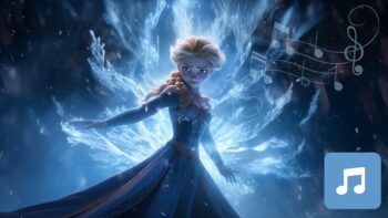 Elsa Frozen canta “Em Busca do Próprio Caminho” | Música Frozen 🎵❄️